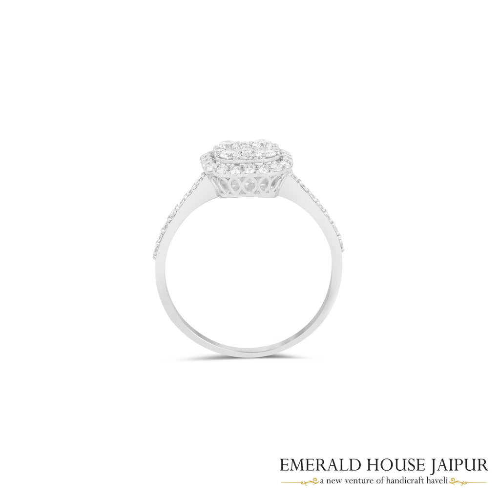 Bewitching Diamond Solitaire Ring