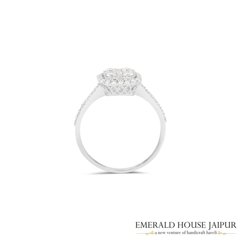 Bewitching Diamond Solitaire Ring