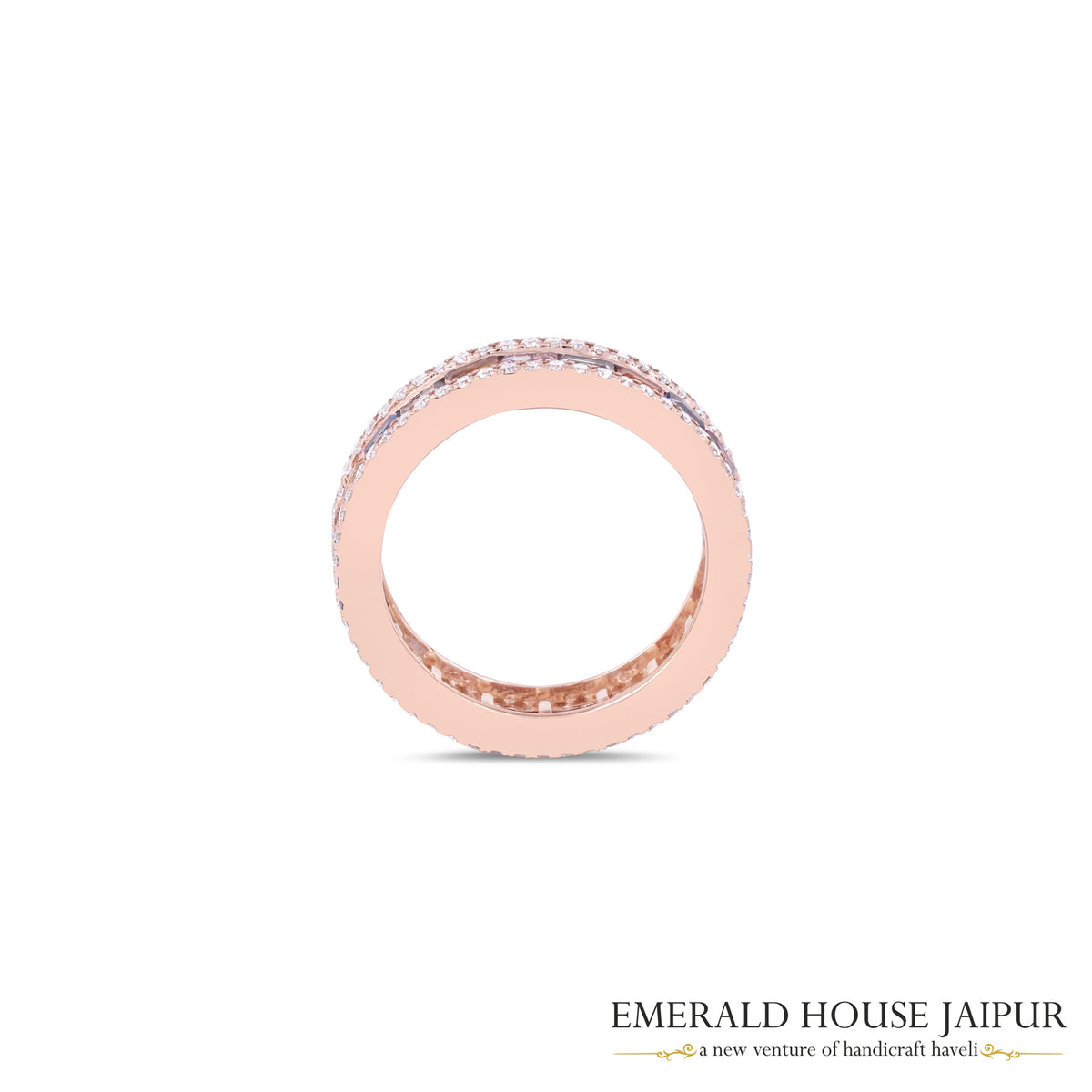 Mesmerising Shades Multi-Sapphire and Diamond Eternity Ring