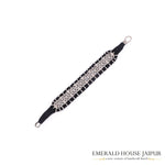 Evil Eye Design Diamonds Bracelet - Emerald House Jaipur