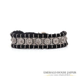 Hexa Design Diamond Bracelet - Emerald House Jaipur