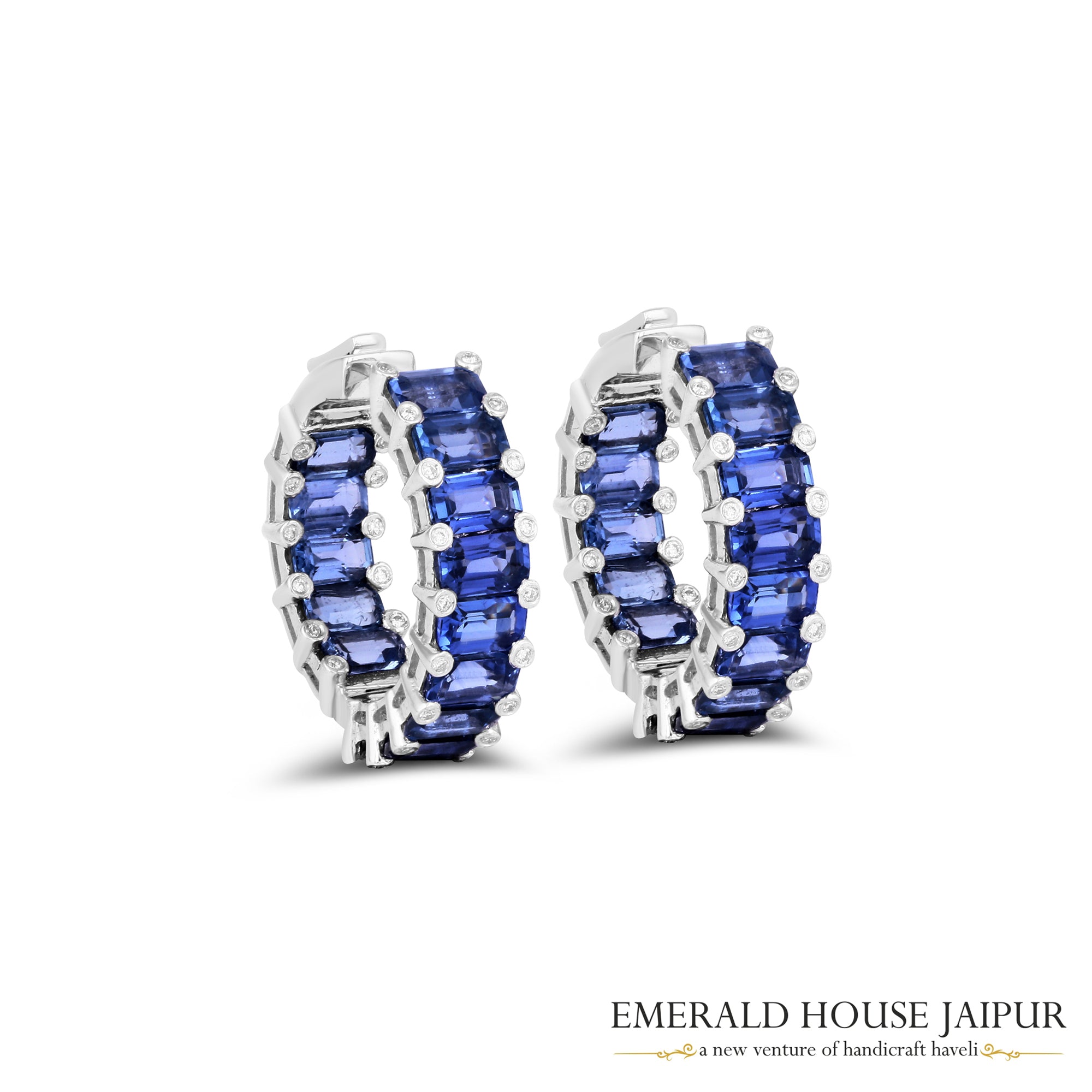 SE-16-Sapphire Earrings