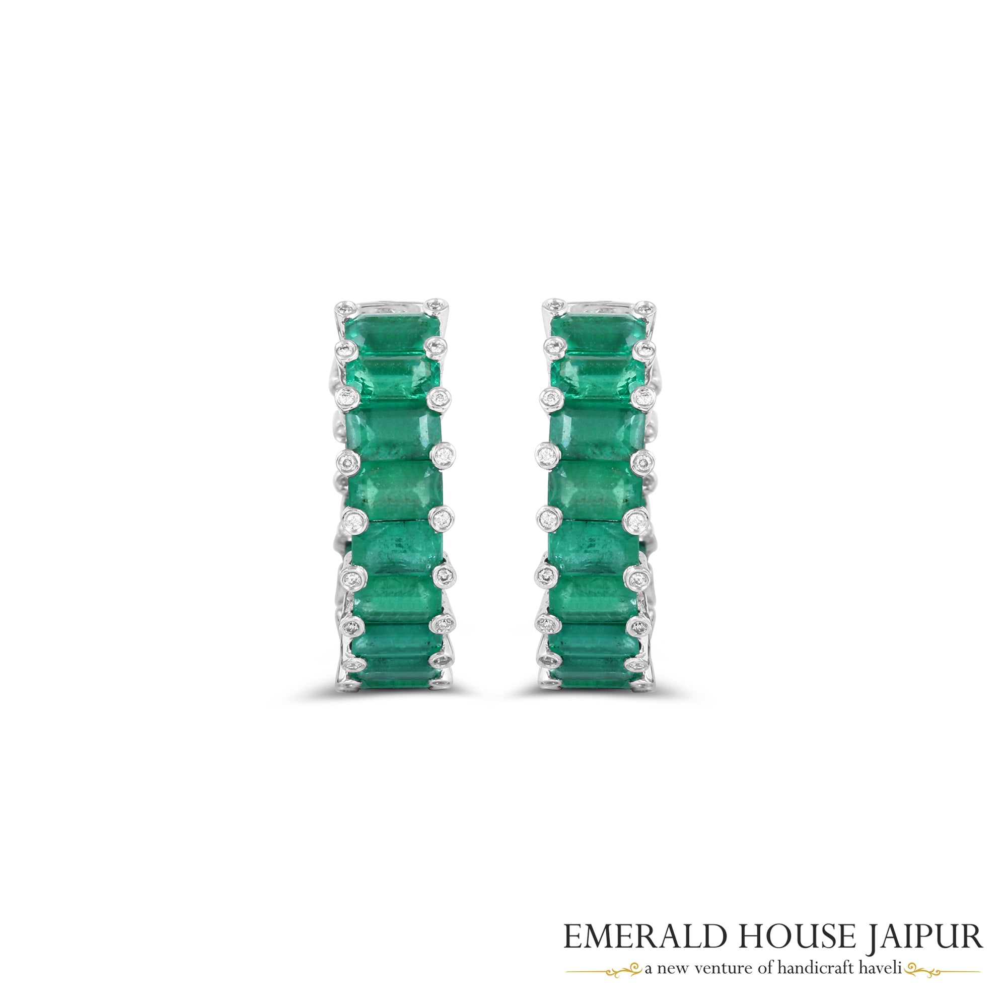 EE-19-Emerald Earrings