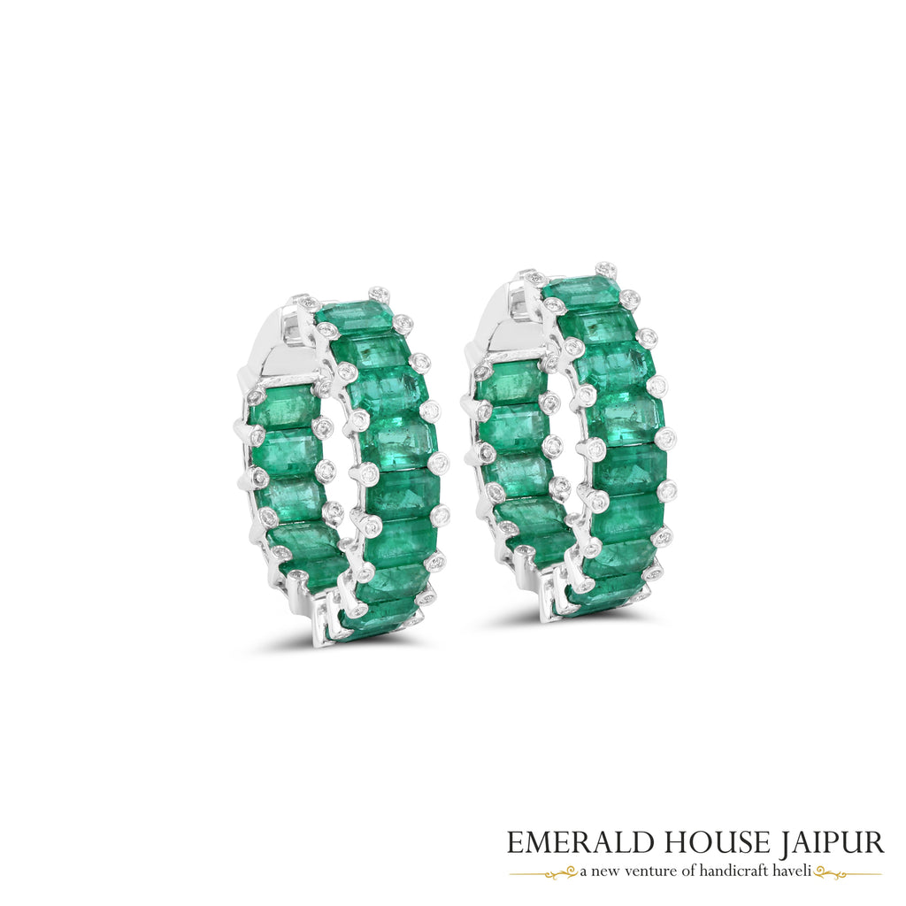 EE-19-Emerald Earrings
