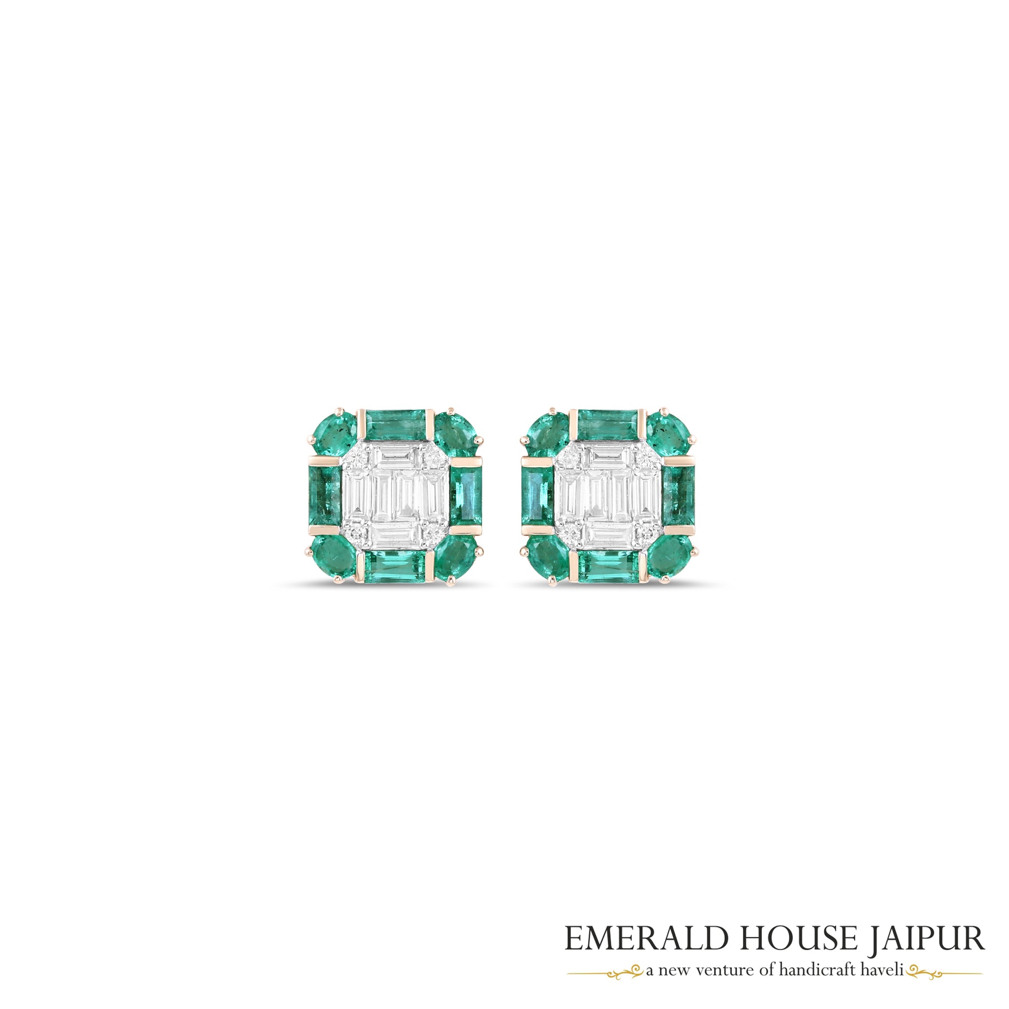 EE-1-Emerald Earrings