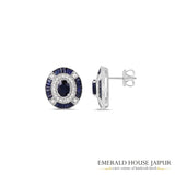 SE-4-Sapphire Earrings