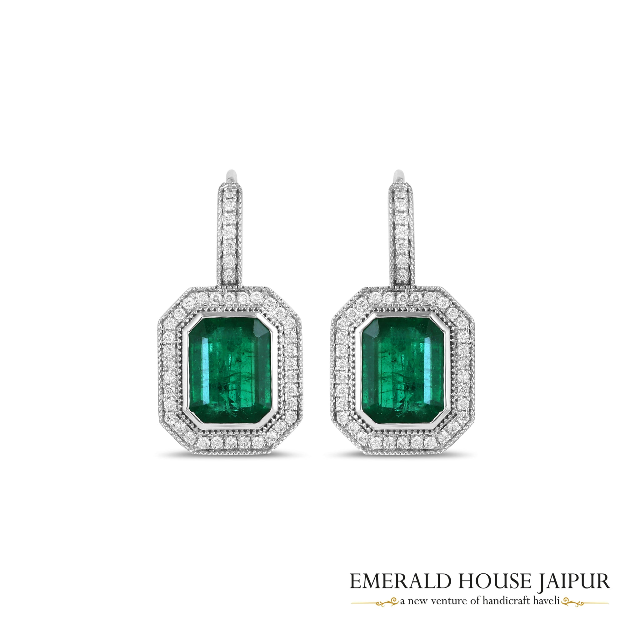 EE-20-Emerald Earrings