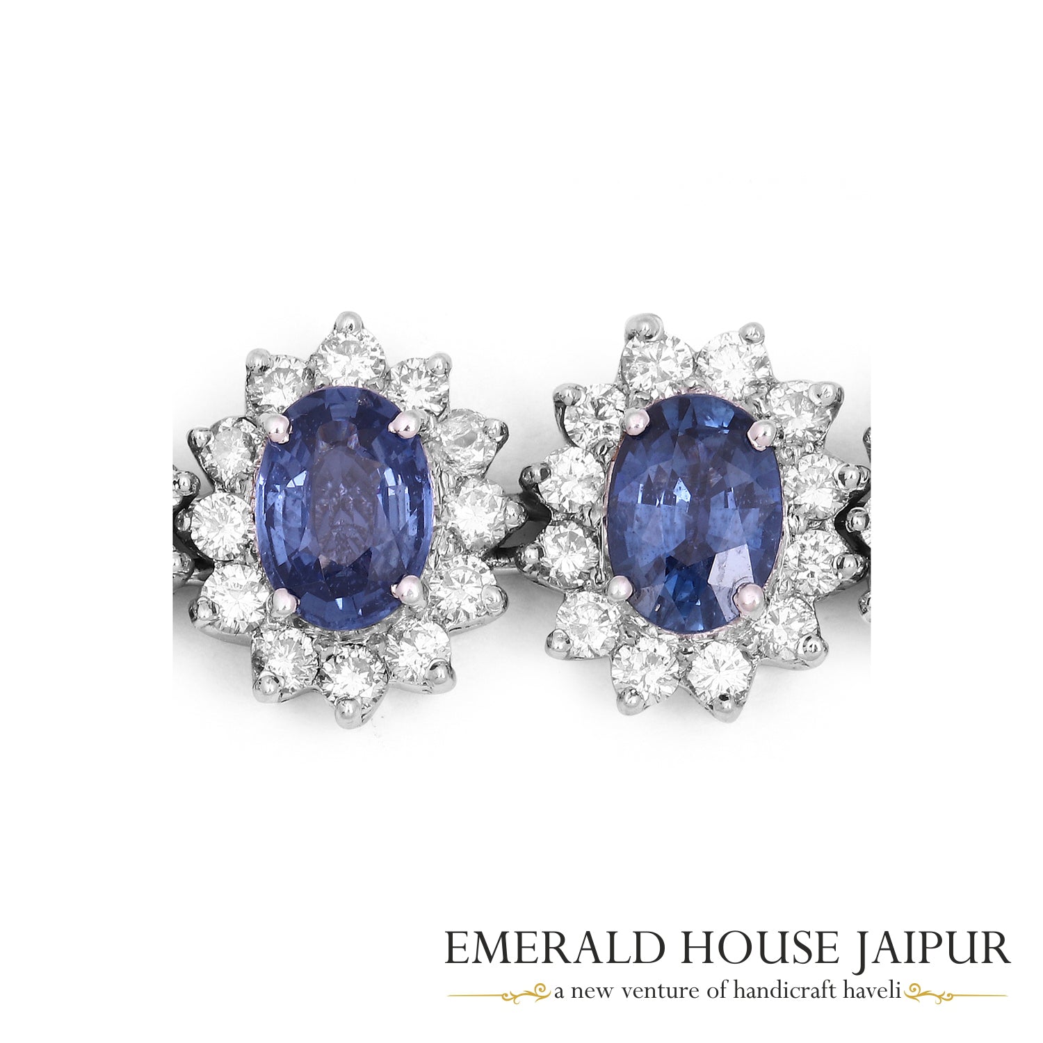 Blue Sapphire Tennis Bracelet 