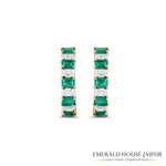 EE-18-Emerald Earrings