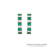 EE-18-Emerald Earrings