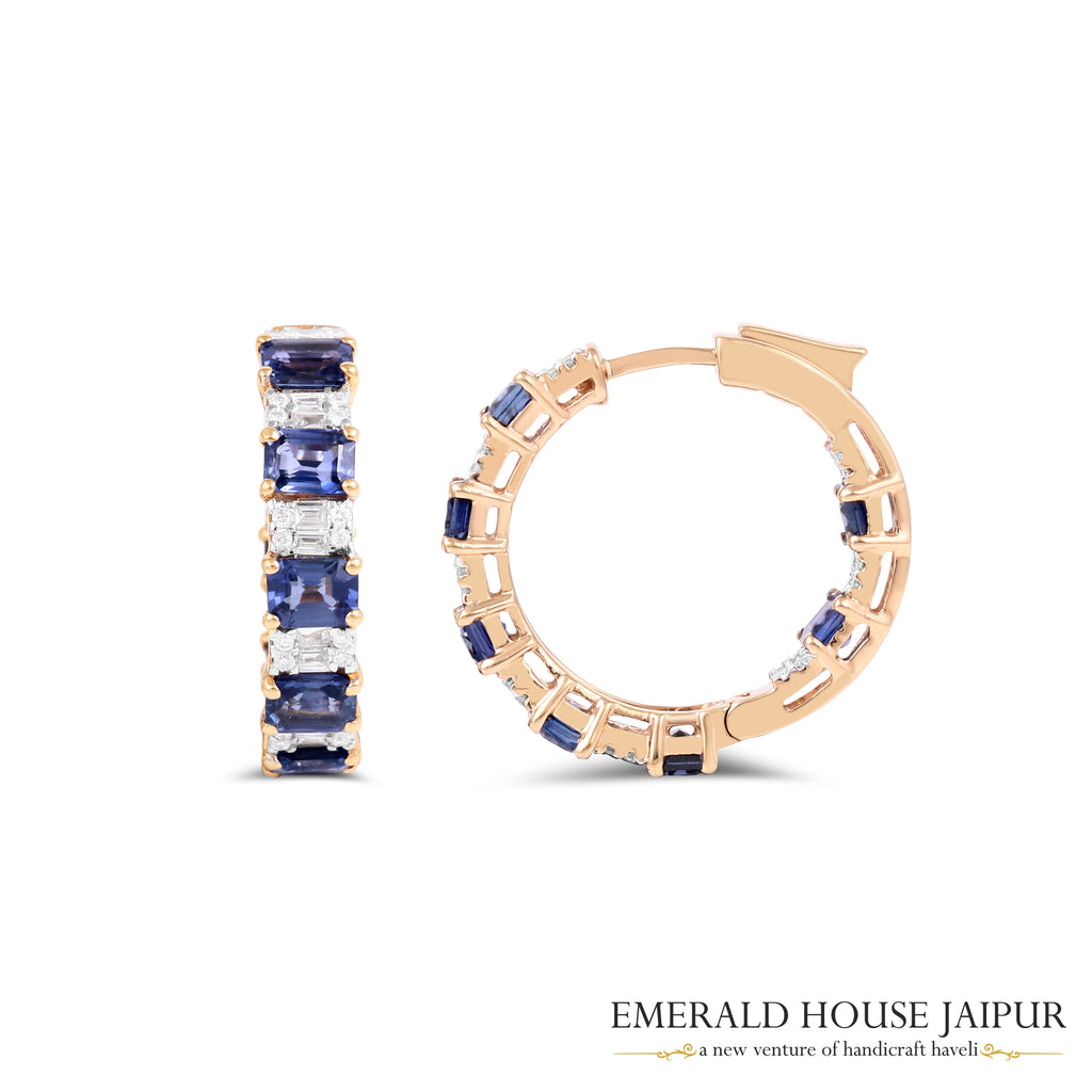 SE-17-Sapphire Earrings