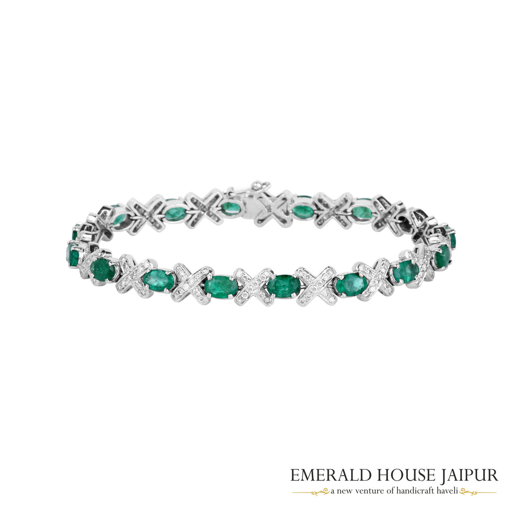 Emerald Sparkle Bracelet 