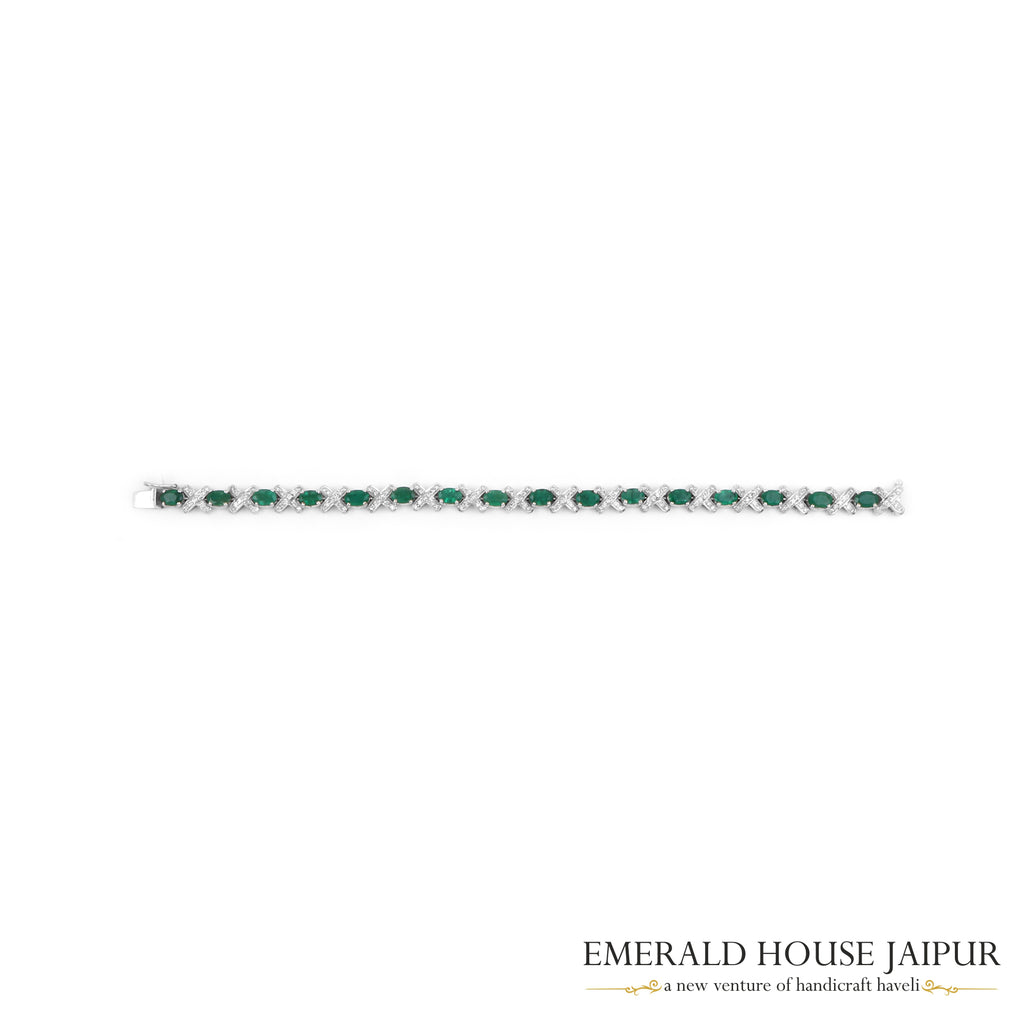 Emerald Sparkle Bracelet 