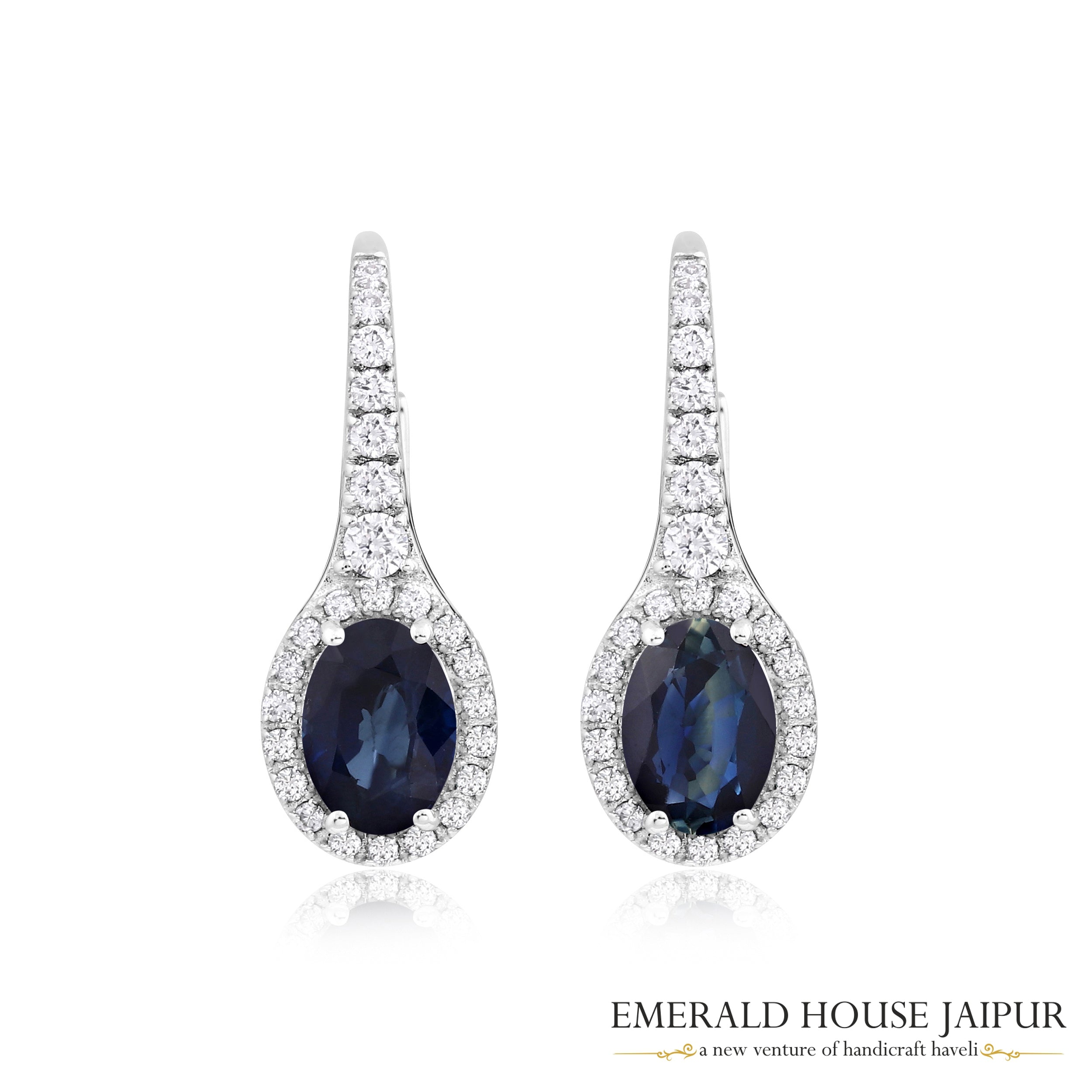 SE-28-Sapphire Earrings