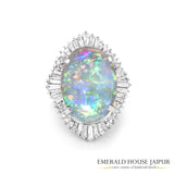 Fiery Ethopian Opal Ring