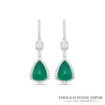 EE-16-Emerald Earrings