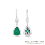 EE-16-Emerald Earrings