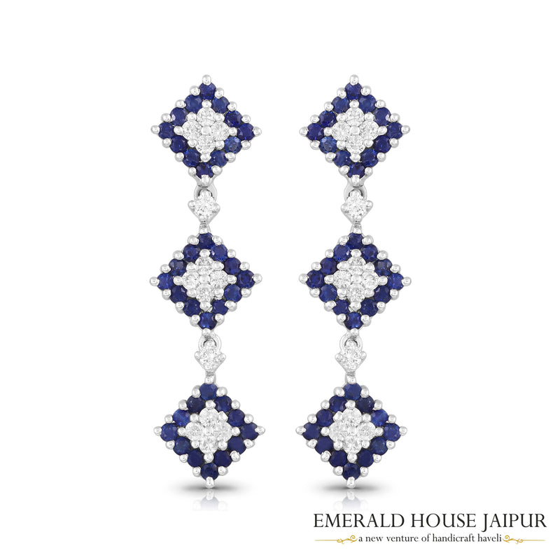 SE-38-Sapphire Earrings