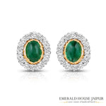 EE-12-Emerald Earrings