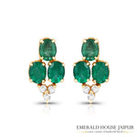 EE-11-Emerald Earrings