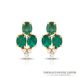 EE-11-Emerald Earrings