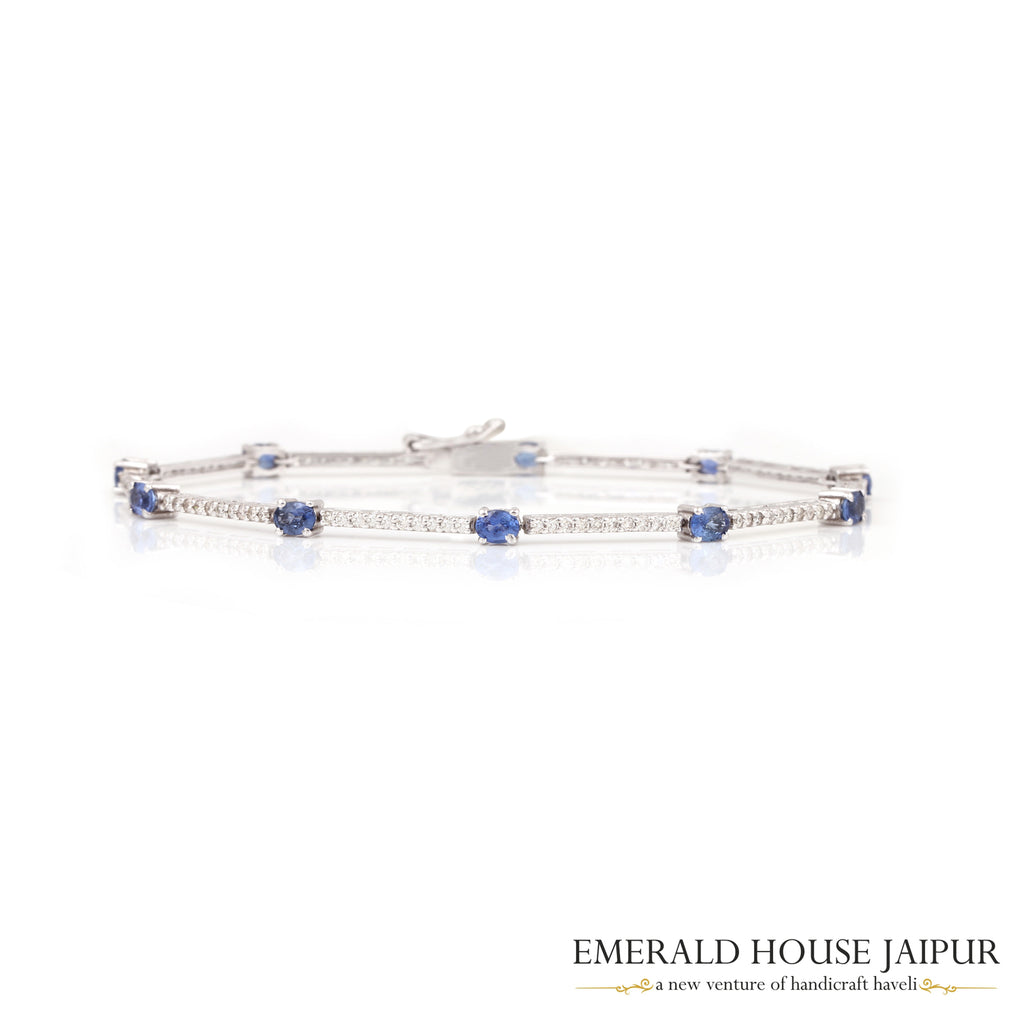 Sapphire Elegance Bracelet 