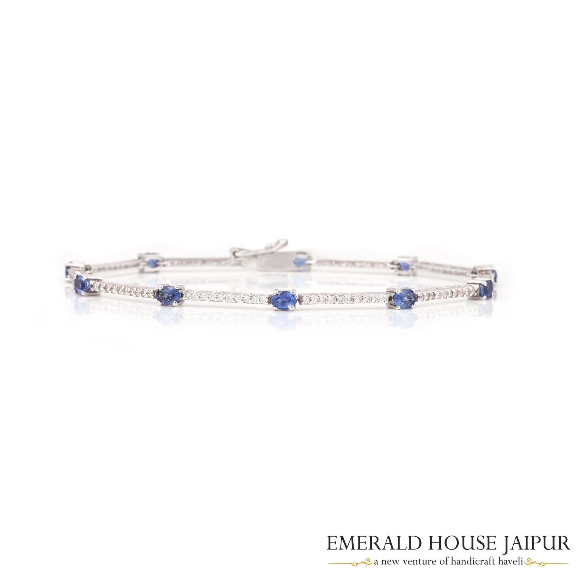 Sapphire Elegance Bracelet 
