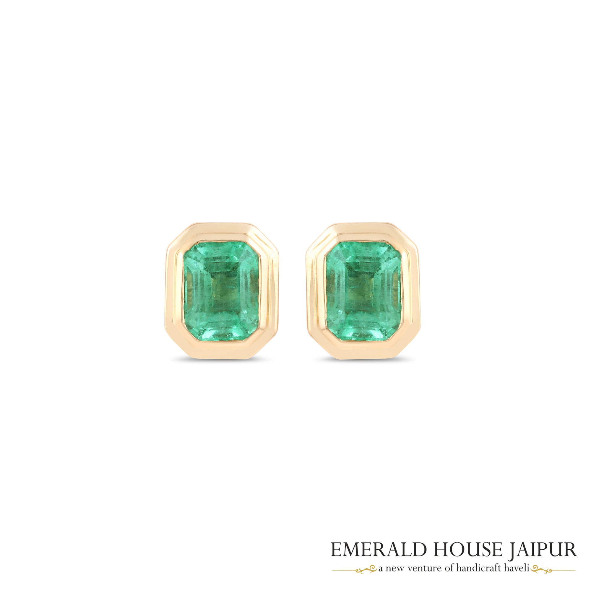 EE-13-Emerald Earrings