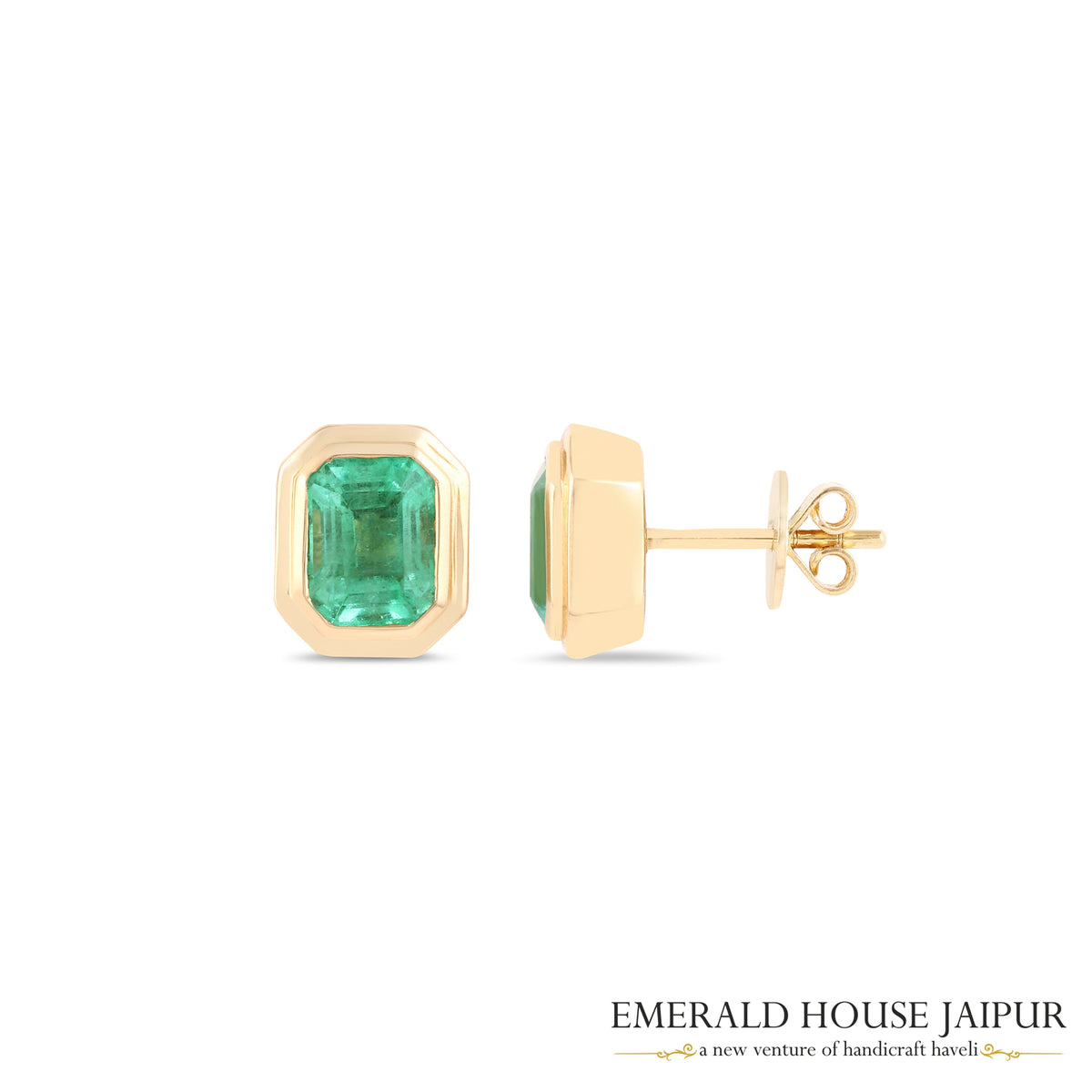 EE-13-Emerald Earrings