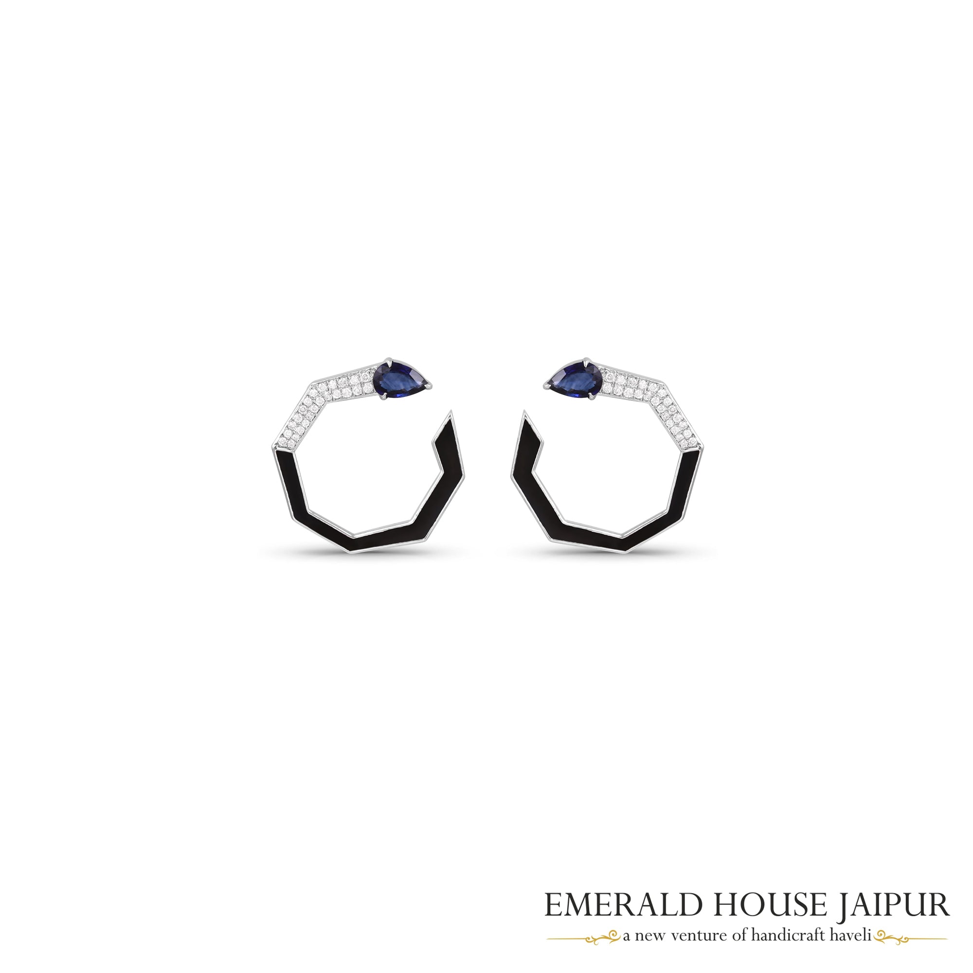 SE-32-Sapphire Earrings