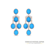 Impeccable Turquoise Earrings