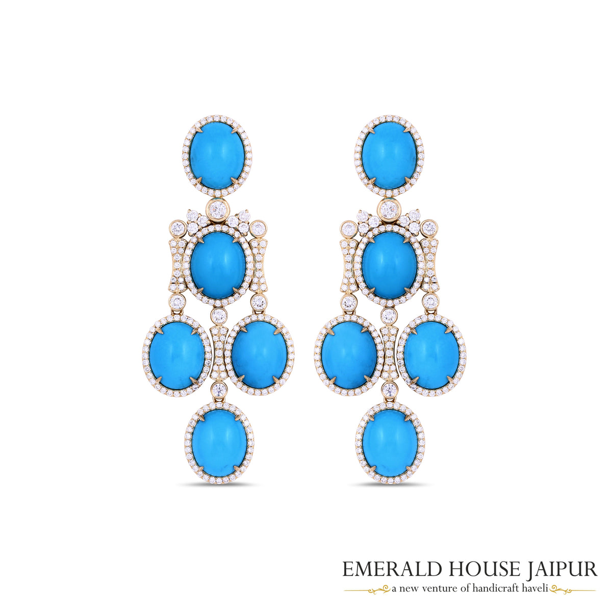 Impeccable Turquoise Earrings