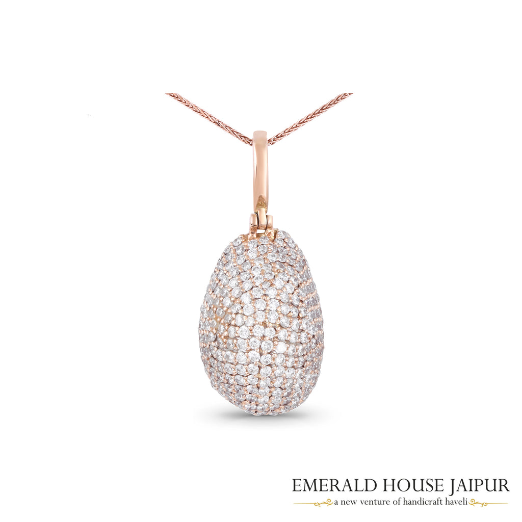 Radiant Sparkle Diamond Pendant 