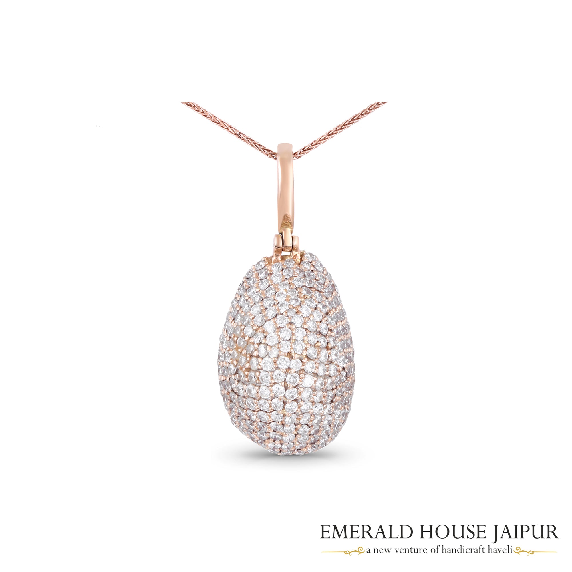 Radiant Sparkle Diamond Pendant 