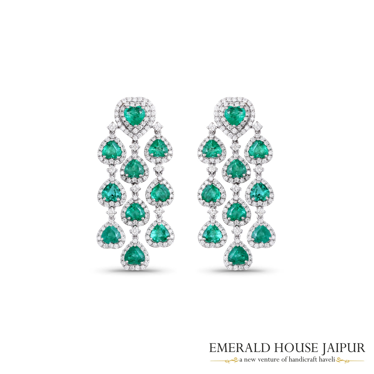 EE-26-Emerald Earrings