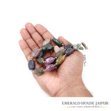 Sri Lankan Multi Tourmaline Faceted Tumble Neckalce - Emerald House Jaipur