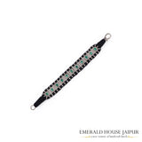 Tiny Emeralds & Diamonds Bracelet - Emerald House Jaipur